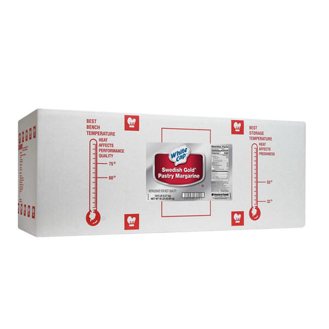 White Cap Wrapped Block Pastry Margarine, 5 Pound -- 10 per case.