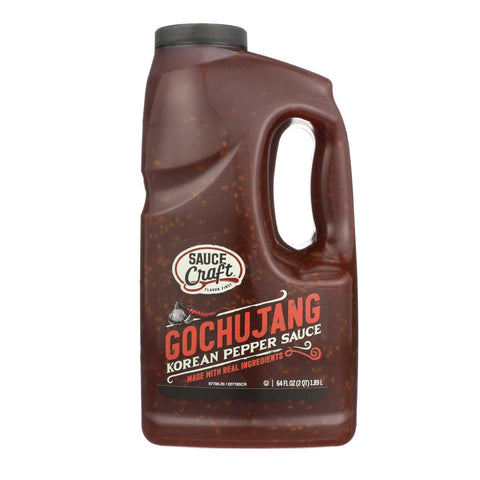 Sauce Craft Gochujang Korean Pepper Sauce, 0.5 Gallon -- 4 per case.