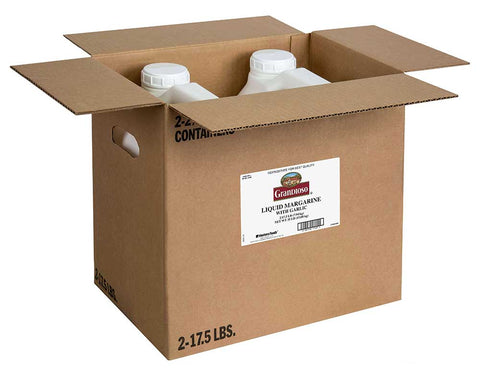 Gold N Sweet Liquid Margarine with Garlic, 17.5 Pound Jug -- 2 per case