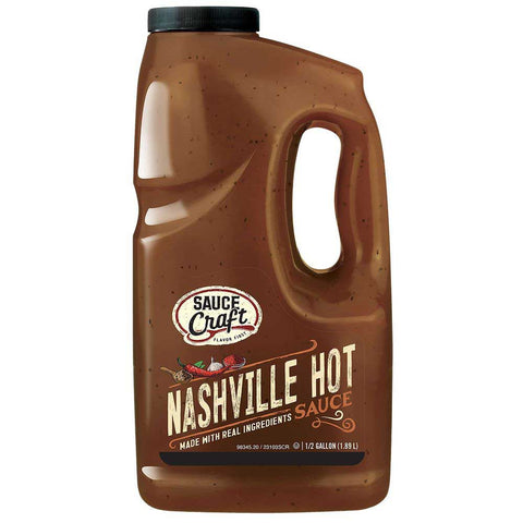 Sauce Craft Nashville Hot Sauce, 0.5 Gallon Jug -- 4 per case