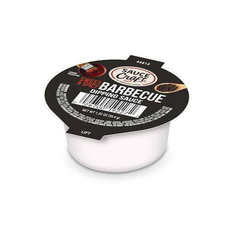 Sauce Craft Barbecue Sweet and Spicy Sauce Cup, 1.25 Ounce -- 96 per case