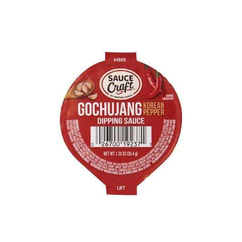 Sauce Craft Gochujang Korean Pepper Sauce Cup, 1.25 Ounce -- 96 per case