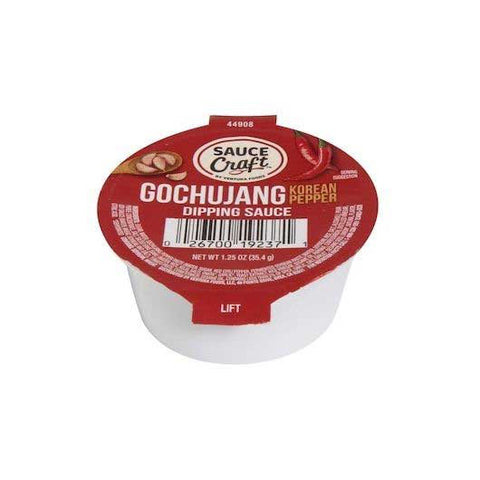 Sauce Craft Gochujang Korean Pepper Sauce Cup, 1.25 Ounce -- 96 per case