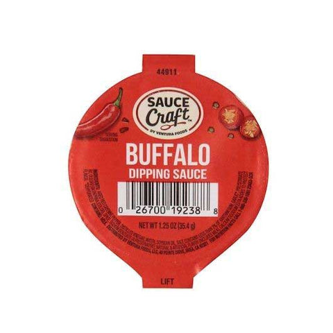 Sauce Craft Buffalo Wing Sauce Cup, 1.25 Ounce -- 96 per case