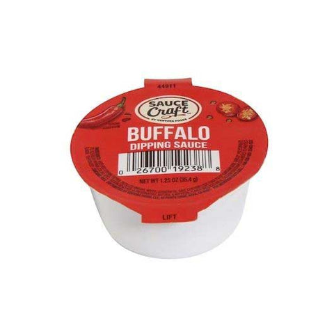Sauce Craft Buffalo Wing Sauce Cup, 1.25 Ounce -- 96 per case