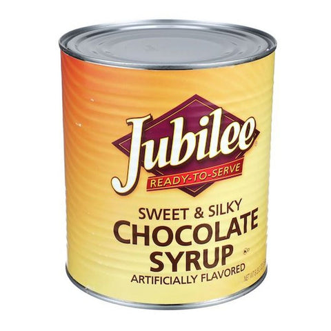 Jubilee Sweet and Silky Chocolate Syrup, 96 Ounce -- 6 per case