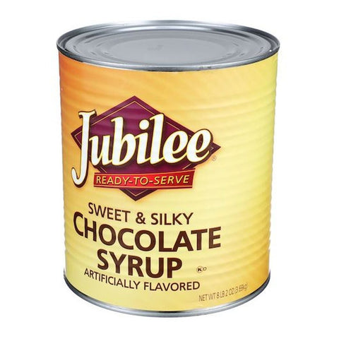 Jubilee Sweet and Silky Chocolate Syrup, 96 Ounce -- 6 per case