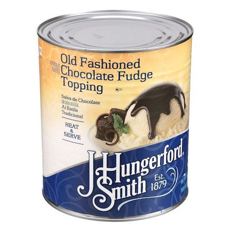 Jhs Old Fashioned Chocolate Fudge Topping, 96 Ounce -- 6 per case