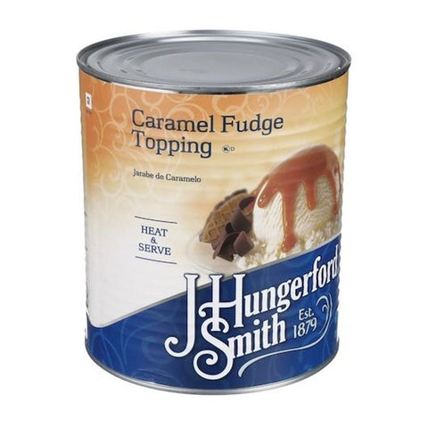 Jhs Caramel Fudge Topping, 138 Ounce -- 6 per case