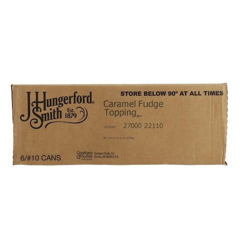 Jhs Caramel Fudge Topping, 138 Ounce -- 6 per case