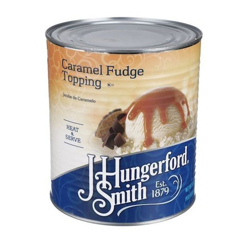 Jhs Caramel Fudge Topping, 138 Ounce -- 6 per case