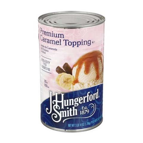 Jhs Premium Caramel Dessert Topping, 62 Ounce -- 6 per case