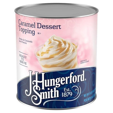Jhs Caramel Dessert Topping, 96 Ounce -- 6 per case
