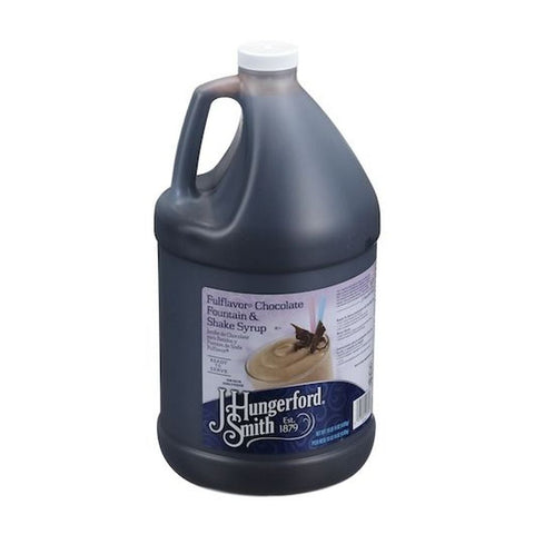 Jhs Fulflavor Chocolate Fountain and Shake Syrup, 1 Gallon -- 4 per case