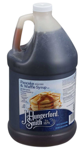 J Hungerford Smith Pancake and Waffle Syrup, 1 Gallon -- 4 per case