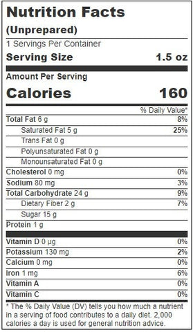 Jhs Chocolate Fudge Topping, 1.5 Ounce Portion Control packet -- 96 per case