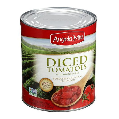 Angela Mia Diced Tomato In Puree, 103 Ounce -- 6 per case