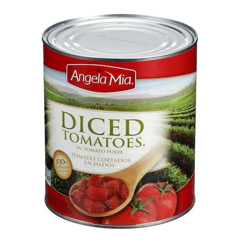Angela Mia Diced Tomato In Puree, 103 Ounce -- 6 per case