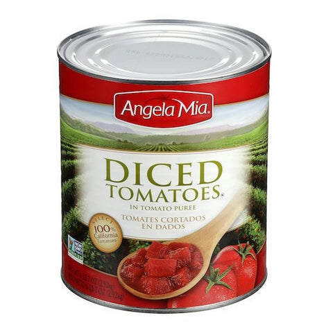 Angela Mia Diced Tomato In Puree, 103 Ounce -- 6 per case