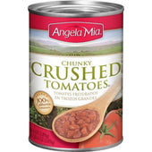 Angela Mia Chunky Crushed Tomatoes, 102 Ounce -- 6 per case