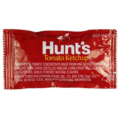 Hunts Tomato Ketchup, 7 Gram -- 2000 per case
