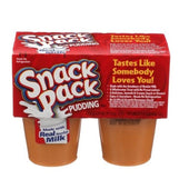 Snack Pack Butterscotch Pudding, 3.5 Ounce - 4 count per pack -- 12 packs per case