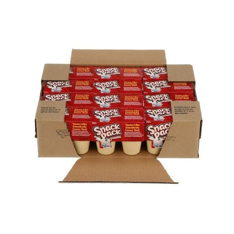 Snack Pack Tapioca Pudding, 3.5 Ounce - 4 count per pack -- 12 packs per case