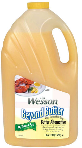Wesson Move Over Beyond Butter Liquid Butter Alternative, 1 Gallon -- 3 per case
