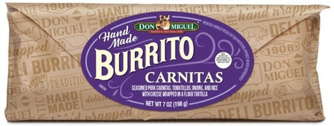 Don Miguel Carnitas Burrito, 7 Ounce -- 12 per case.