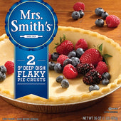 Mrs Smiths 9 inch Deep Dish Pie Shell, 16 Ounce -- 12 per case.