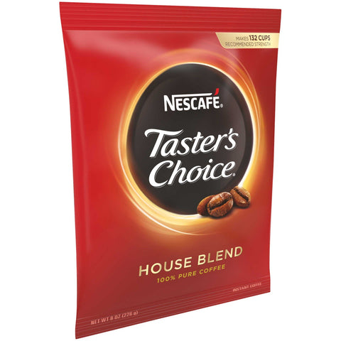 Tasters Choice Instant Coffee, 8 Ounce -- 12 per case.