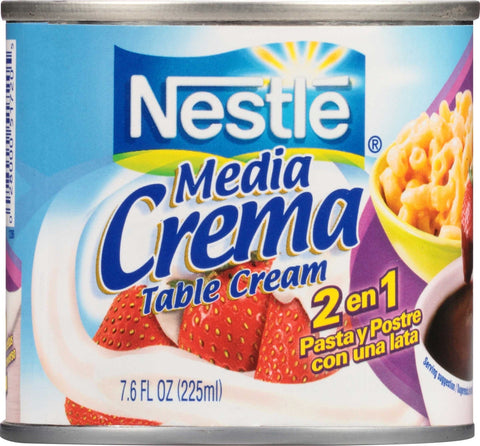 Nestle Media Creama - Table Cream, 7.6 Ounce -- 24 per case.