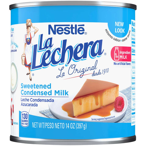 La Lechera Sweetened Condensed Milk, 14 Ounce -- 24 per case.