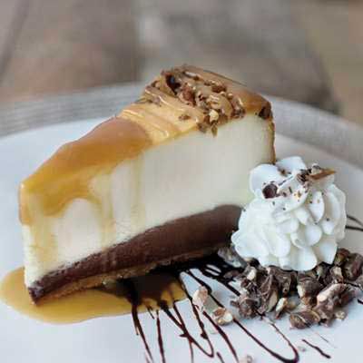 Lawlers 14 Cut Caramel Fudge Colossal Cheesecake, 6.8 Pound -- 4 per case