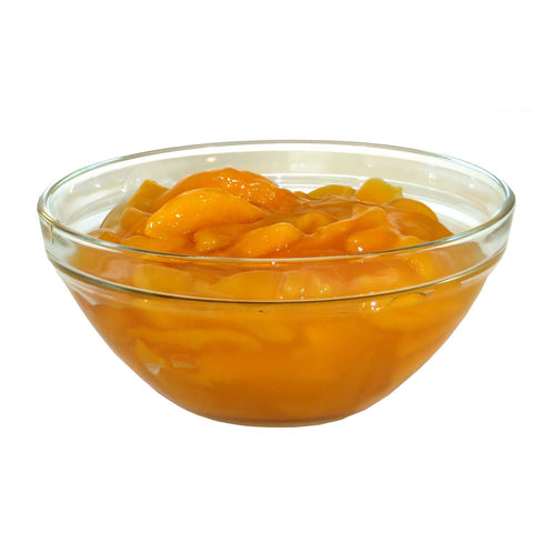 Lucky Leaf Premium Clean Label Peach Fruit Filling Or Topping, 116 Ounce -- 3 per case.