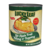 Knouse Foods Lucky Leaf No Sugar Added Apple Filling, 106 Ounce -- 6 per case.