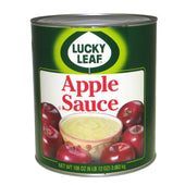 Knouse Foods Lucky Leaf Sweetened Apple Sauce, 108 Ounce -- 6 per case.