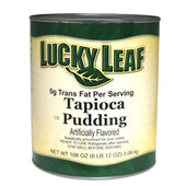Lucky Leaf Tapioca Pudding, 108 Ounce -- 6 per case.