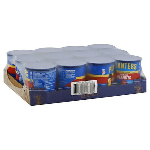 Planters Lightly Salted Cocktail Peanuts, 16 Ounce -- 12 per case