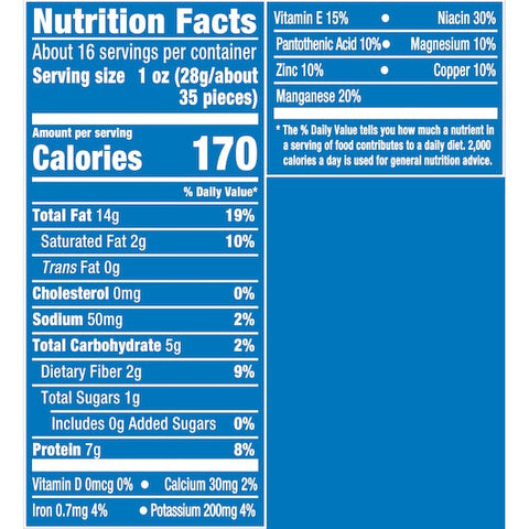 Planters Lightly Salted Cocktail Peanuts, 16 Ounce -- 12 per case