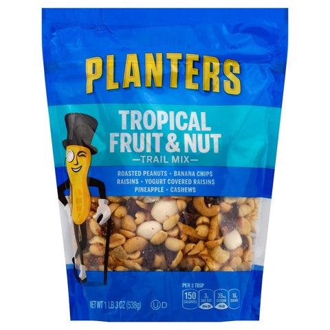 Planters Nut Trail Mix with Fruit, 19 Ounce -- 6 per case.