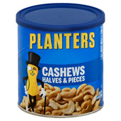 Planters Halves and Pieces Cashew, 14 Ounce -- 12 per case.