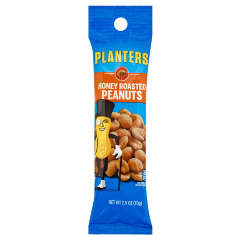 Planters Honey Roasted Cocktail Peanut, 2.5 Ounce -- 45 per case.