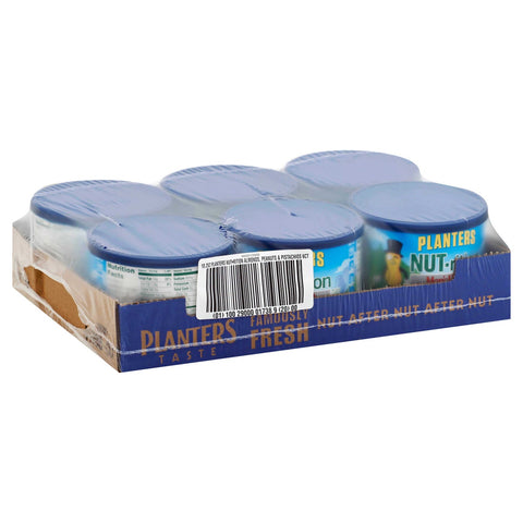 Planters Pistachio Almond Peanut Snack Nuts, 10.25 Ounce -- 6 per case.