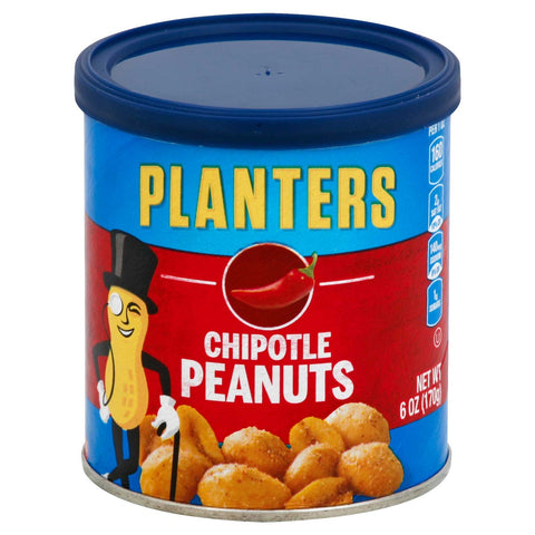 Planters Peanuts Chipotle, 6 Ounce -- 8 per case.