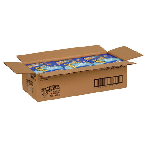 Planters Snack Nuts Tube Sea Salt And Vinegar, 2.25 Ounce -- 30 per case.