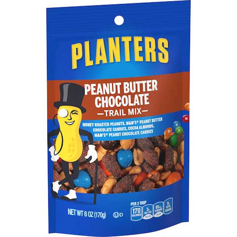 Planters Peanut Butter Chocolate Trail Mix, 6 Ounce -- 12 per case.