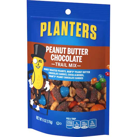 Planters Peanut Butter Chocolate Trail Mix, 6 Ounce -- 12 per case.