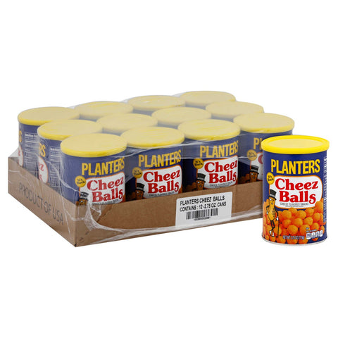 Planters Cheese Balls Snacks, 2.75 Ounce -- 12 per case.