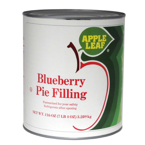 Apple Leaf Blueberry Pie Filling, 116 Ounce -- 6 per case.